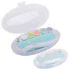 Kép 1/10 - Elektromos körömvágó gyermekeknek és felnőtteknek, kék