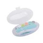 Kép 10/10 - Elektromos körömvágó gyermekeknek és felnőtteknek, kék