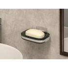 Kép 7/10 - Falra rögzíthető szappantartó lecsepegtetővel