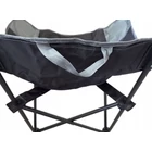 Kép 4/14 - Összecsukható horgászszék légáteresztő hálóval, szürke