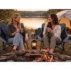 Kép 7/14 - Összecsukható horgászszék légáteresztő hálóval, szürke