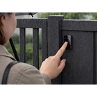 Kép 8/10 - Vezeték nélküli elemes csengő, 300 méter, fekete