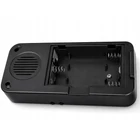 Kép 10/10 - Vezeték nélküli elemes csengő, 300 méter, fekete