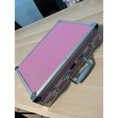 145 részes művész készlet rózsaszín bőröndben - ÉRTÉKCSÖKKENTETT