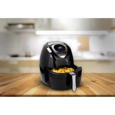 Cuisinier Deluxe olaj nélküli fritőz (1400W, 3,2 literes)