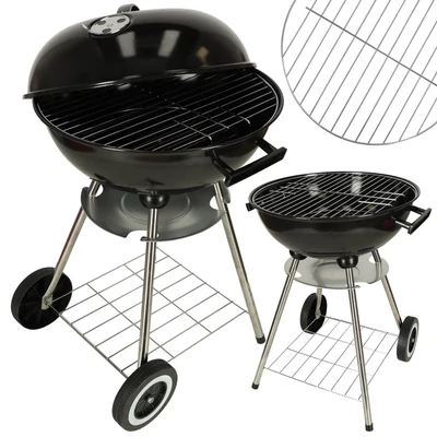 Hordozható faszén grill