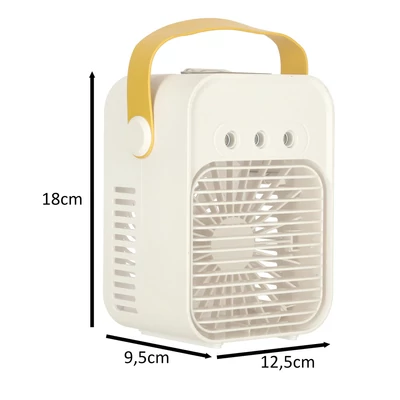 Légkondicionáló asztali ventilátor párásító