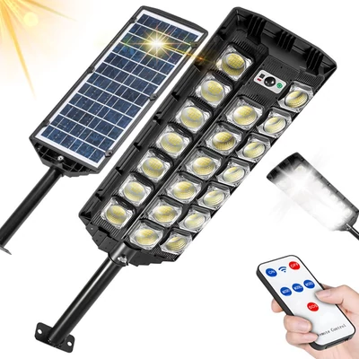 Led napelemes utcai lámpa