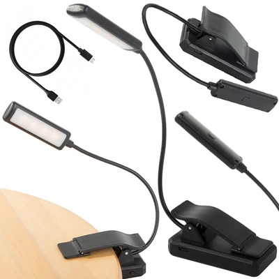 usb éjszakai lámpa klipsszel