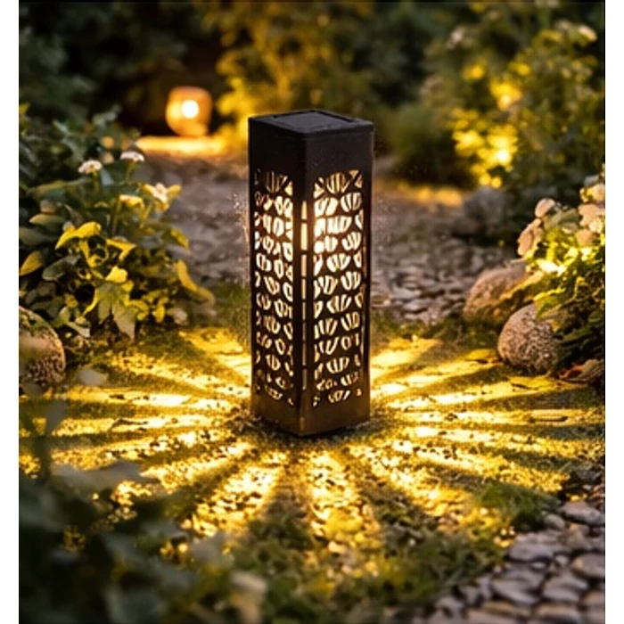 Leszúrható napelemes kerti lámpa szett – 4 db