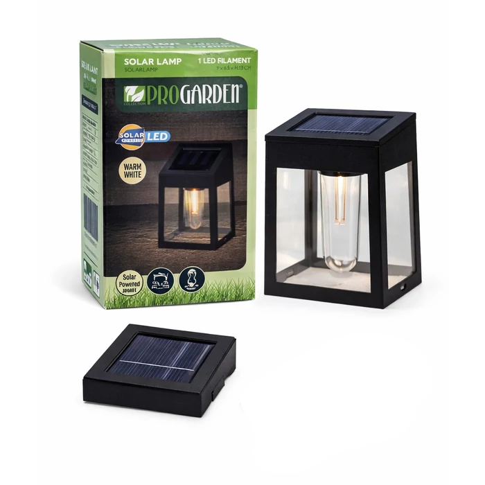 Napelemes fali lámpa