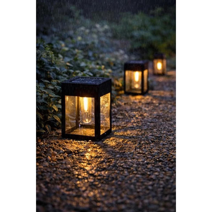 Napelemes fali lámpa