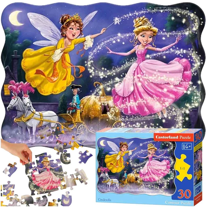 30 db-os Castorland Puzzle Hamupipőke 