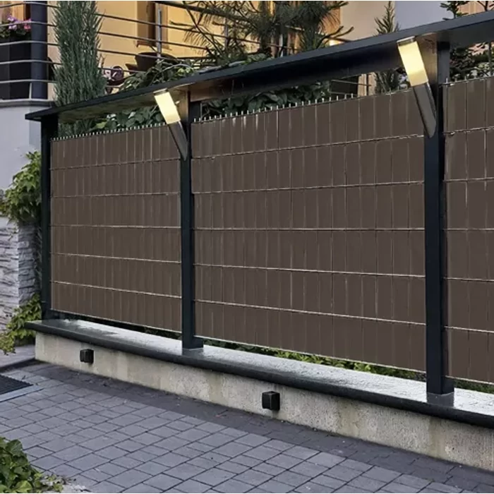 Kerítés szalag 19 cmx35 m barna