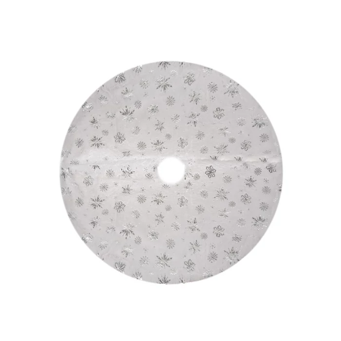 Ruhhy karácsonyfa alátét hópelyhes 90 cm 