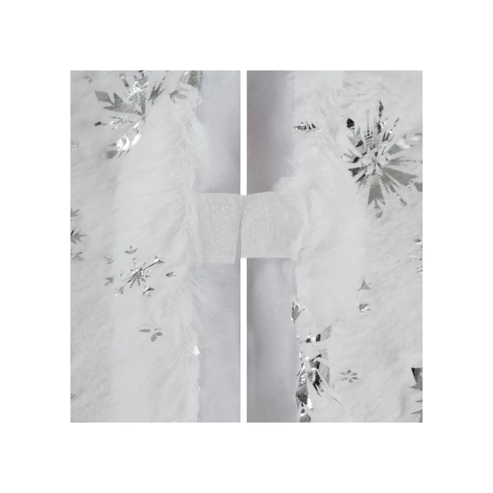 Ruhhy karácsonyfa alátét hópelyhes 90 cm 