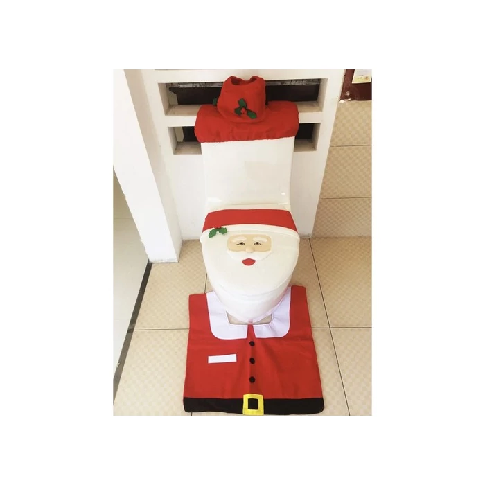 Ruhhy karácsonyi fürdőszoba szőnyeg szett 