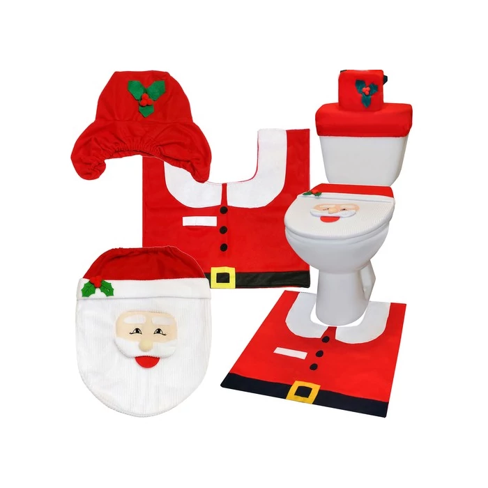 Ruhhy karácsonyi fürdőszoba szőnyeg szett 