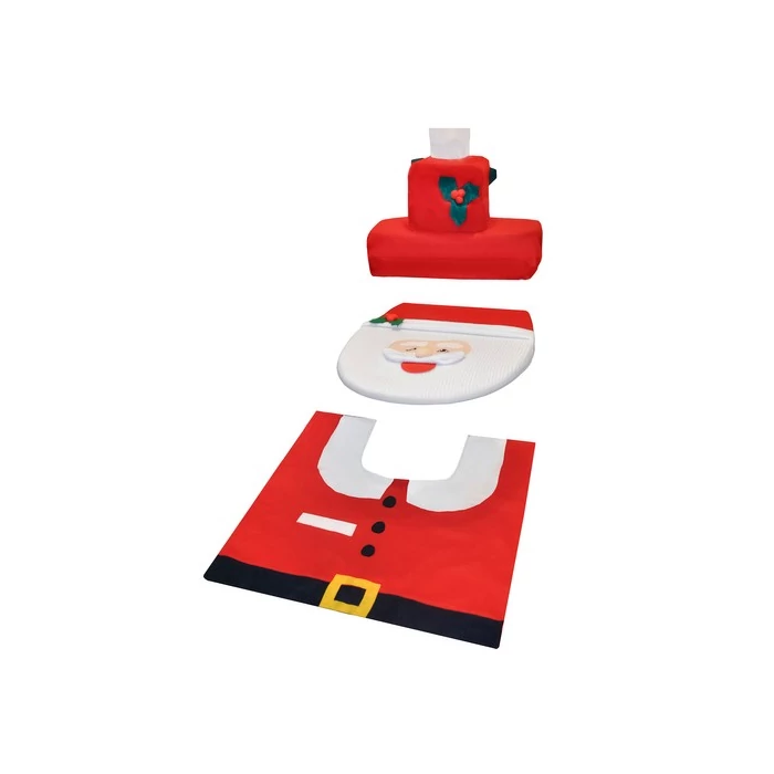 Ruhhy karácsonyi fürdőszoba szőnyeg szett 