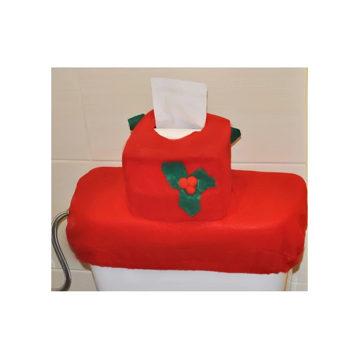 Ruhhy karácsonyi fürdőszoba szőnyeg szett 