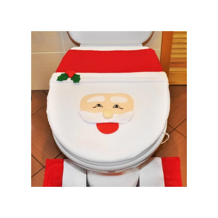 Ruhhy karácsonyi fürdőszoba szőnyeg szett 