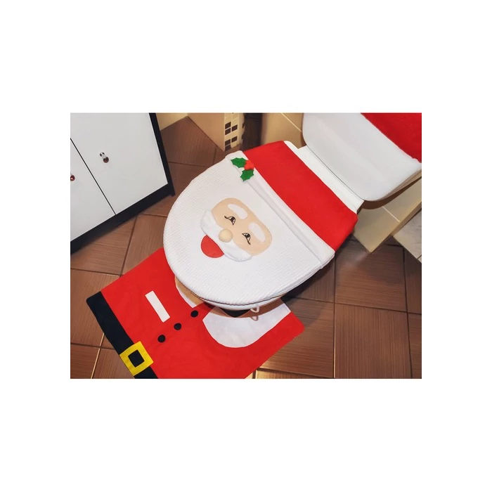 Ruhhy karácsonyi fürdőszoba szőnyeg szett 