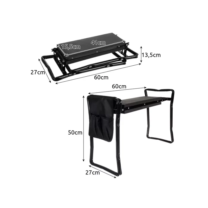 Kerti térdeplő szék