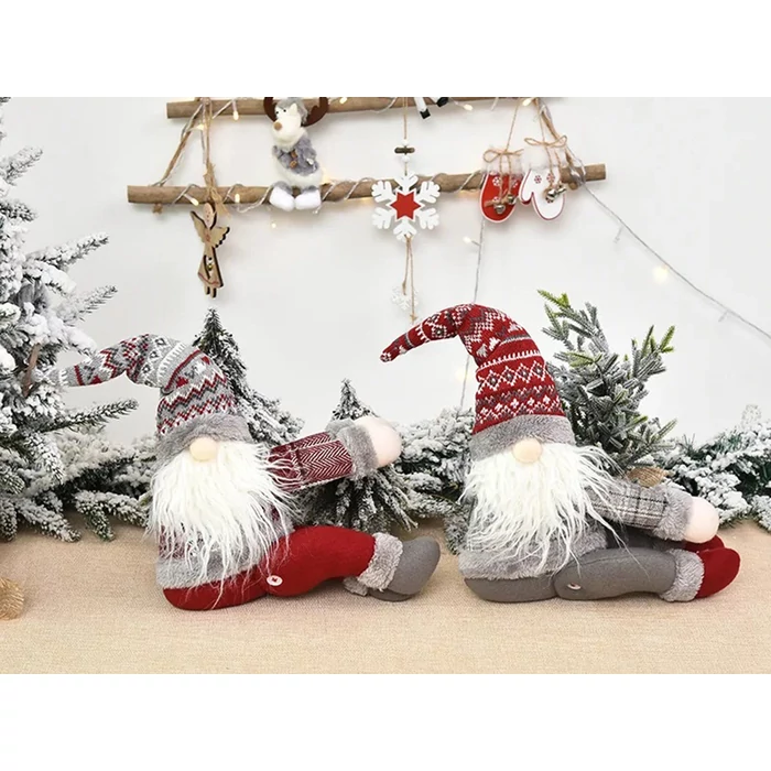 Mágneses függönykötő (karácsonyi manó)