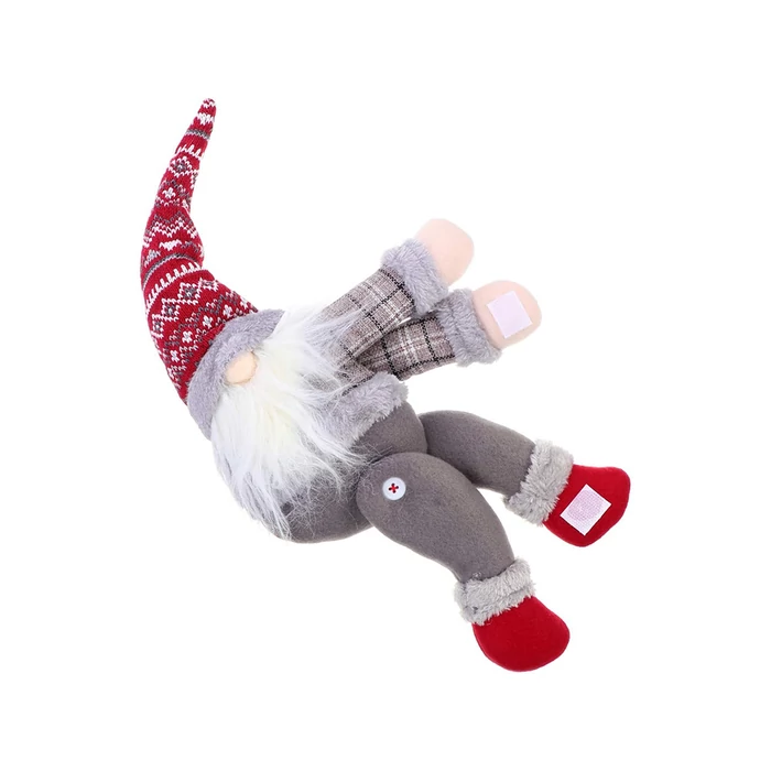 Mágneses függönykötő (karácsonyi manó)