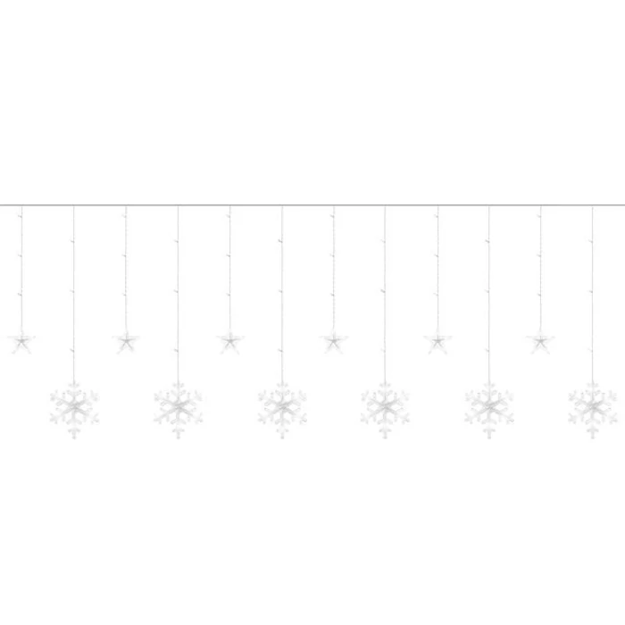 Fényfüggöny 138LED - hideg fehér