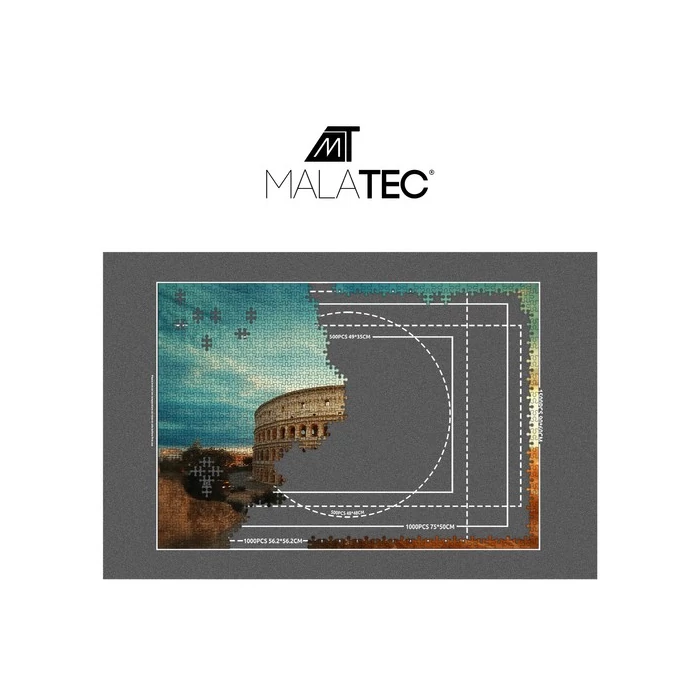 Feltekerhető puzzle szőnyeg 115 x 67 cm