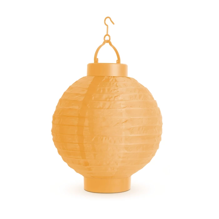 Napelemes lampion (színes, hidegfehér LED, 21 cm)