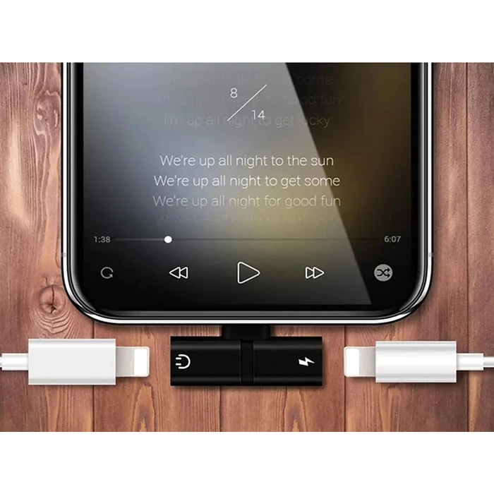 Elosztó adapter lightning ipad, iphone