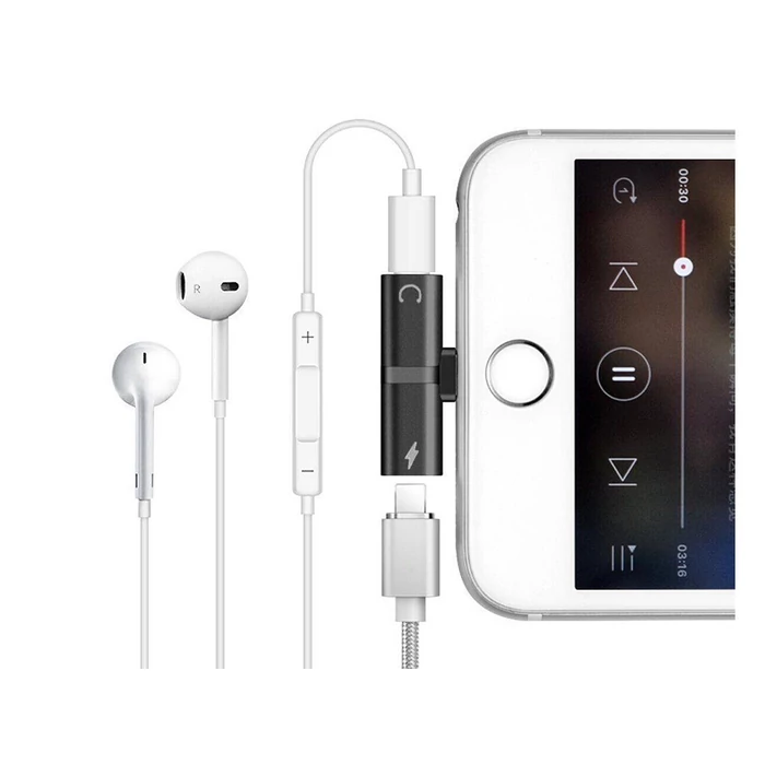 Elosztó adapter lightning ipad, iphone