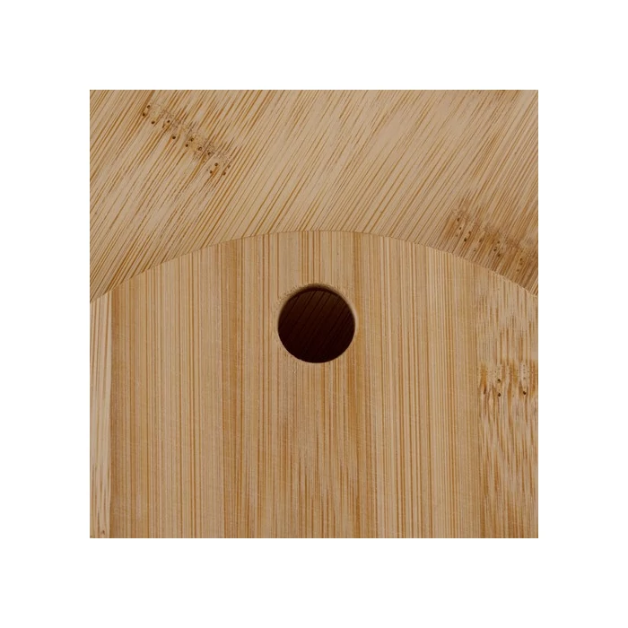 Bambusz forgó kínáló tálca