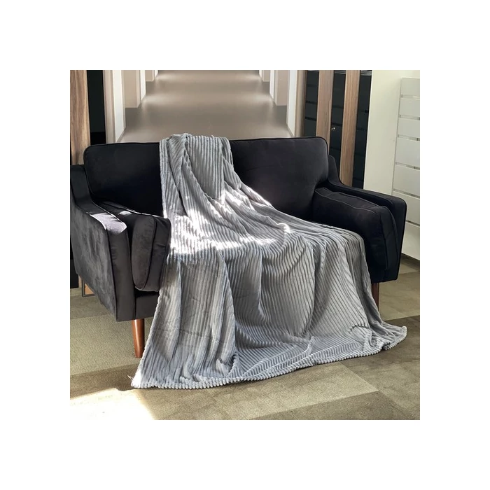 Ruhhy takaró 1,6x2m szürke