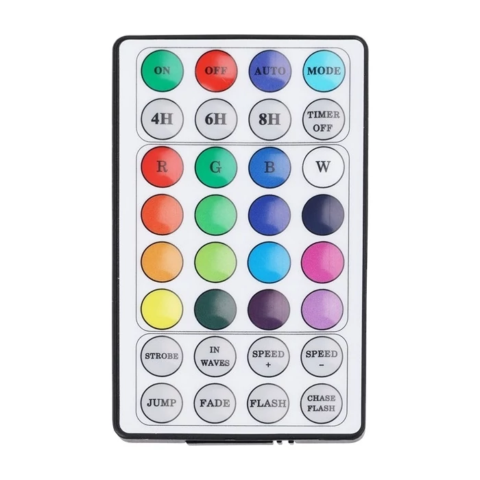 172 LED-es RGB távirányítós kerti fényfüzér hullámzással, fényeffektusokkal