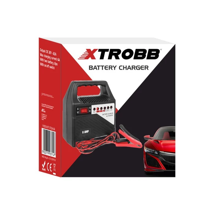 Akkumulátor töltő 12V 6A