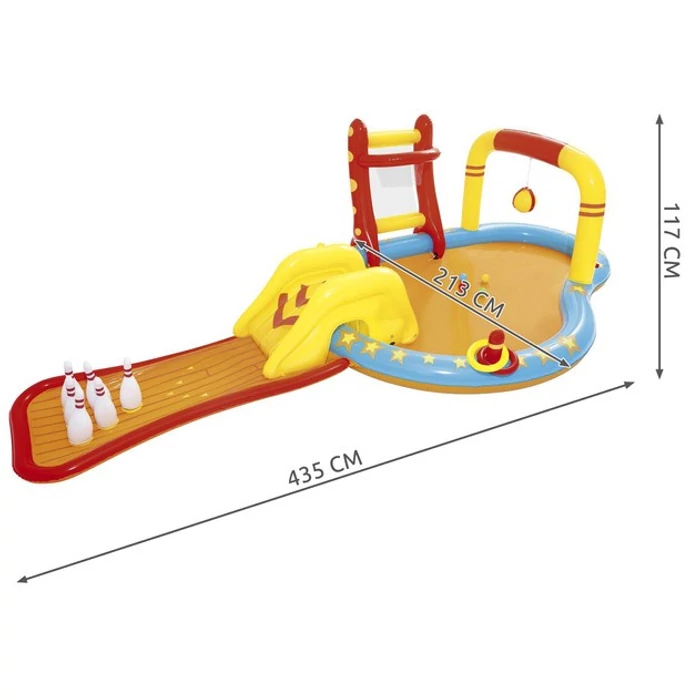 Bestway 53068 pancsolómedence játékokkal