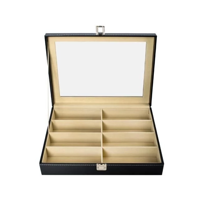 8 férőhelyes elegáns szemüveg tároló doboz