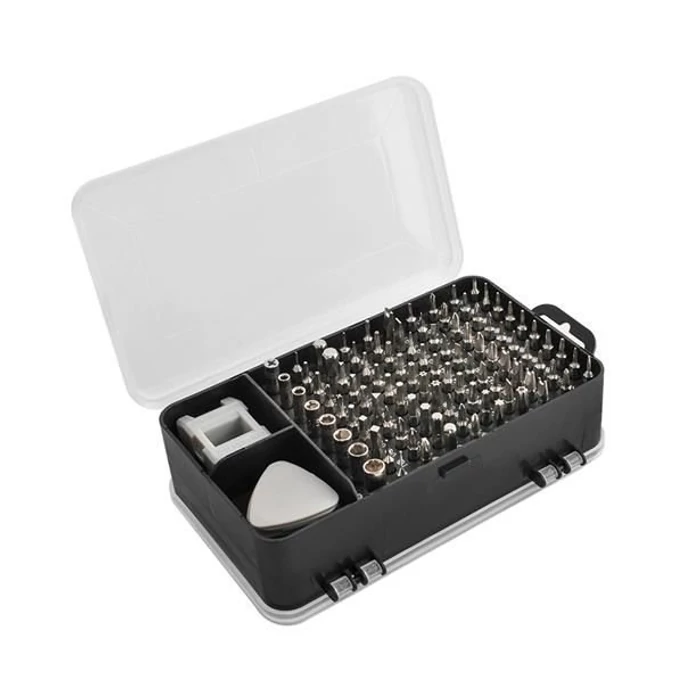 110 db-os csavarhúzó bit készlet