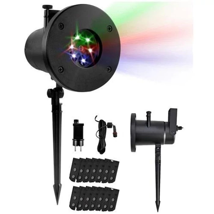 LED kivetítő + 12 dia