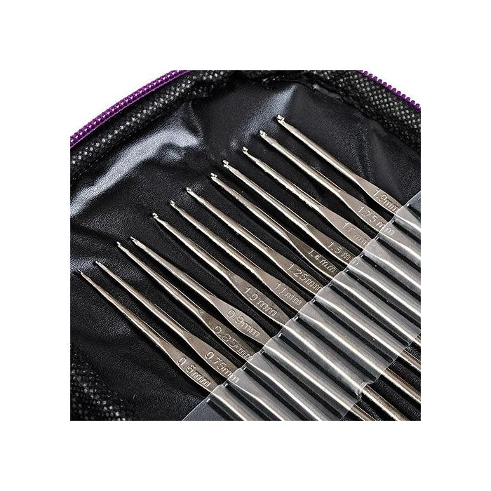 50 darabos horgoló készlet