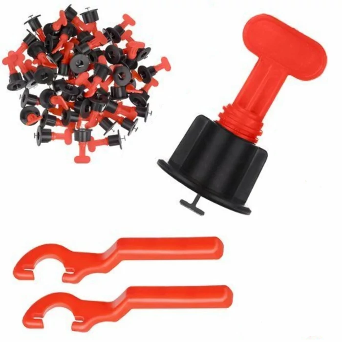 102 darabos csempe szintező készlet