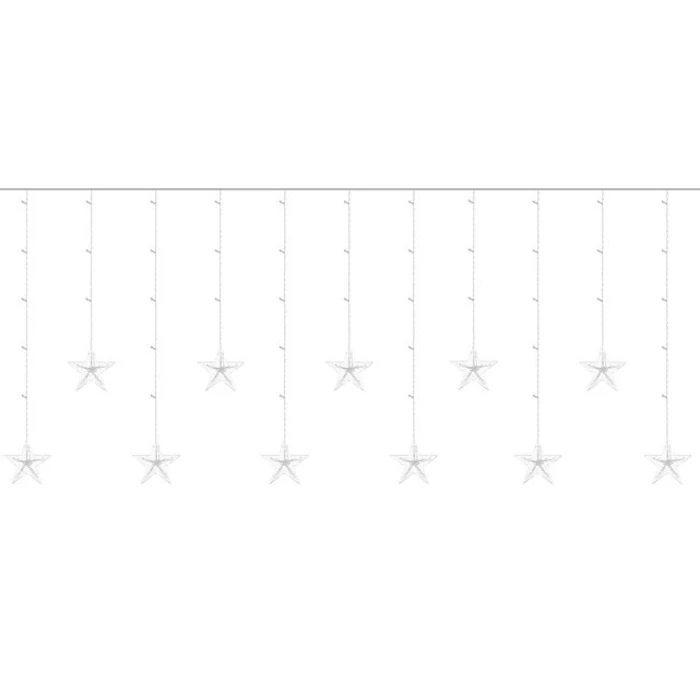 108 LED-es karácsonyi csillag fényfüzér
