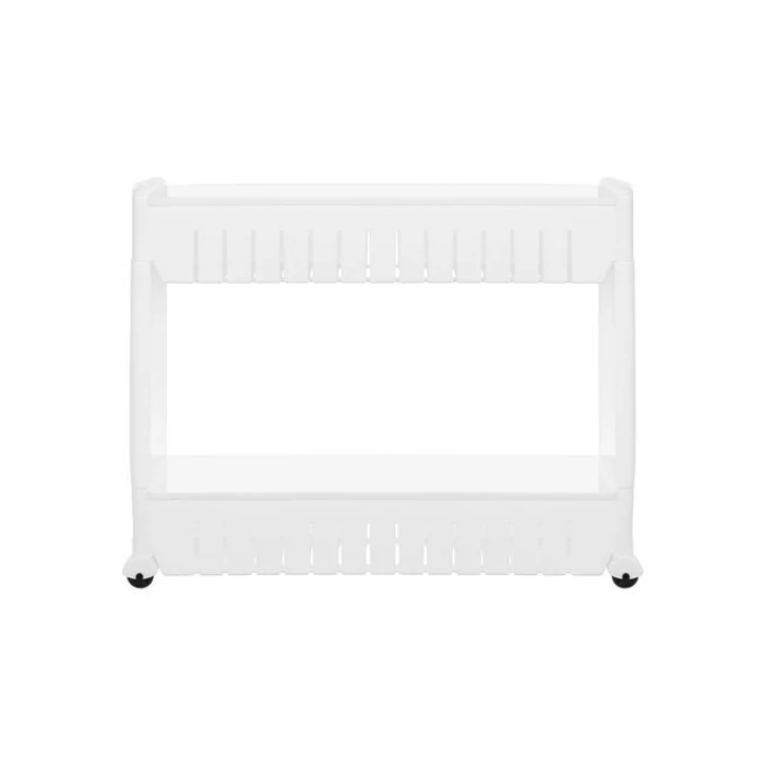 Mobil konyhai polc kerekeken - fehér