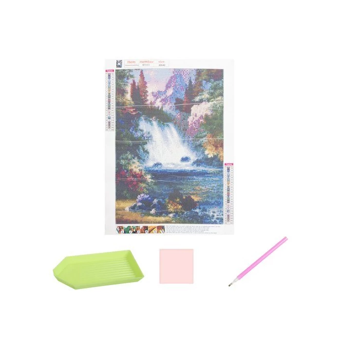 Gyémánt mozaik hímzés