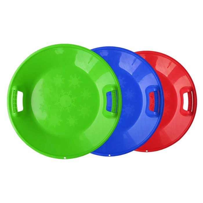 Műanyag hószán, popsicsúszka fogantyúval