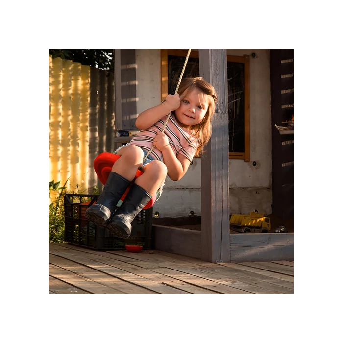 Műanyag kerti hinta - kerek