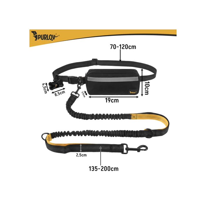 Deréköv pórázzal